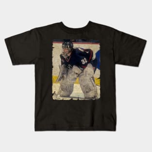 Arturs Irbe, 1998 in Vancouver Canucks (41 GP) Kids T-Shirt